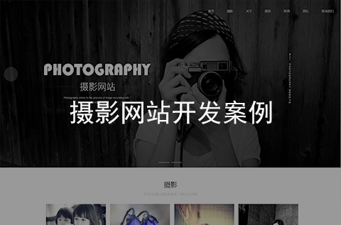 攝影網(wǎng)站開發(fā)案例（石家莊網(wǎng)站建設案例）