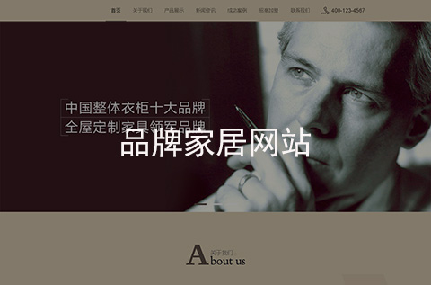 品牌家居網(wǎng)站制作案例（河北網(wǎng)站建設案例）